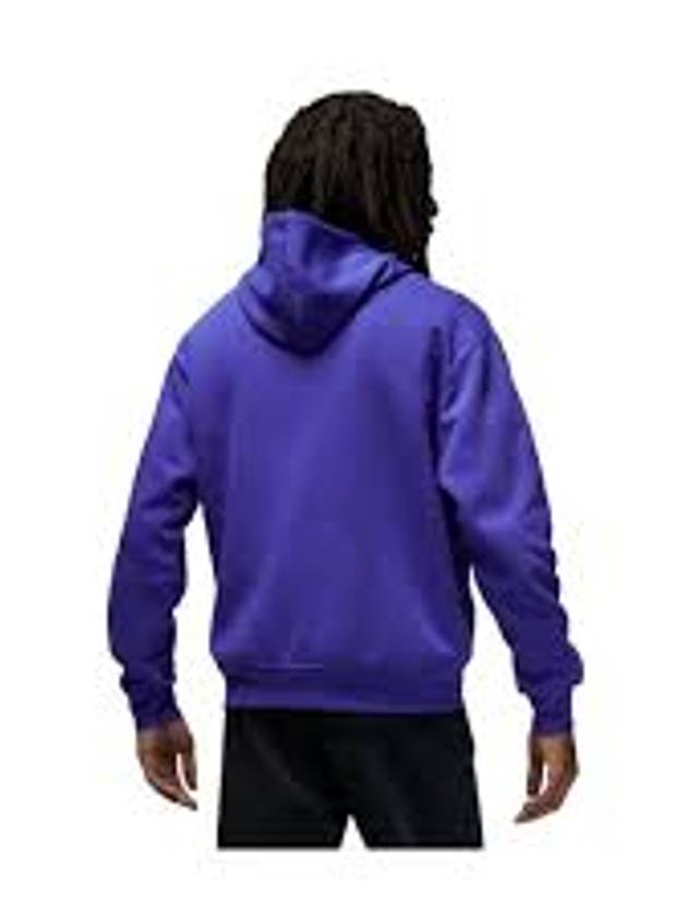 Men's Jordan Essential Fleece Pullover Hoodie Purple - NIKE - BALAAN 4