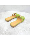 Lux You 35 5 Green Oran Slippers - HERMES - BALAAN 5