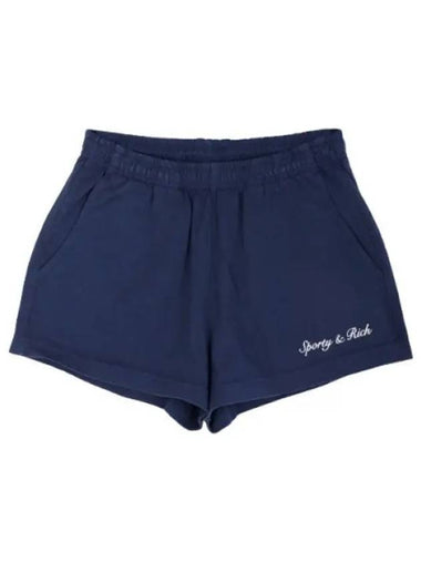 Syracuse embroidered disco shorts - SPORTY & RICH - BALAAN 1