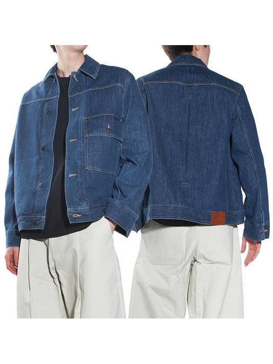 Lazar washed denim jacket LAZAR INDIGO - STUDIO NICHOLSON - BALAAN 1