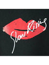 Lip printing SLOW KISSING hood 482668 - SAINT LAURENT - BALAAN 3