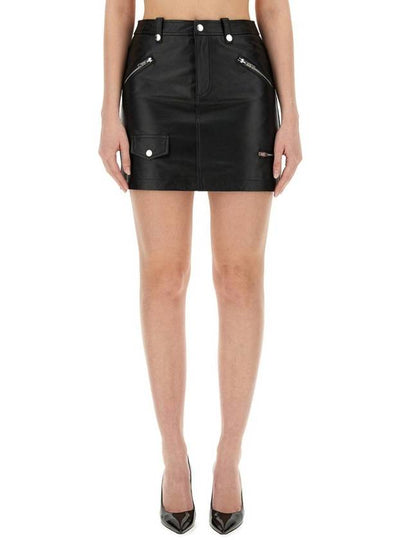 Skirt 37043716 0555 BLACK - MOSCHINO - BALAAN 2