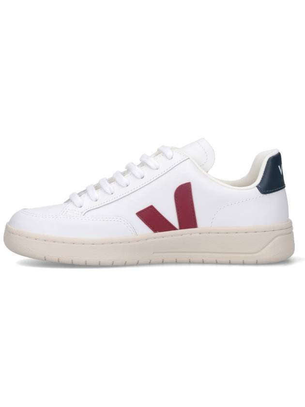 V 12 Red Logo Low Top Sneakers White - VEJA - BALAAN 4