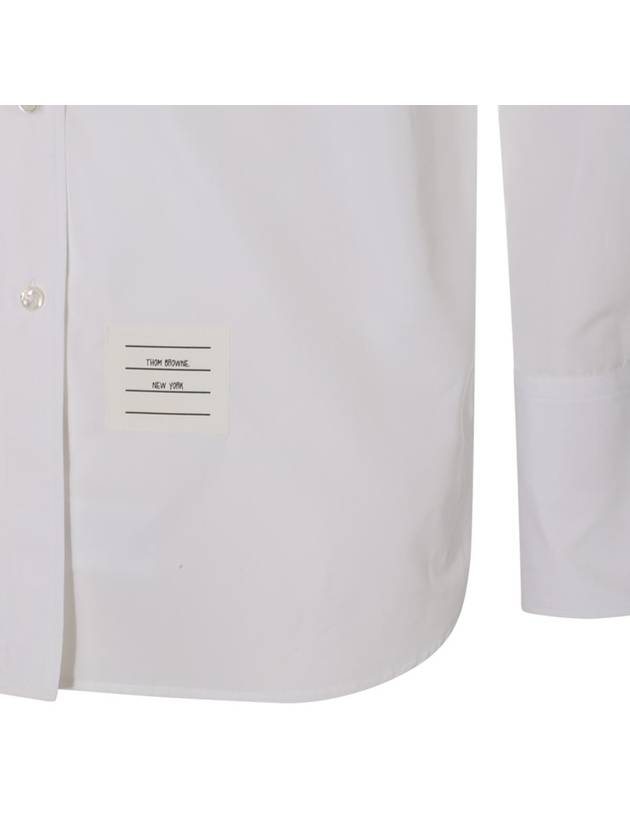 White Cotton Shirt FLL169A03113100 B0560985581 - THOM BROWNE - BALAAN 6