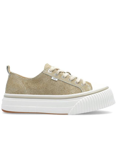 De Coeur suede low top sneakers beige - AMI - BALAAN 2