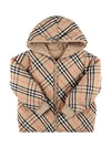 Kids Reversible Check Padded Sand - BURBERRY - BALAAN 2