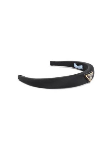 Re-Nylon Headband Black - PRADA - BALAAN 1