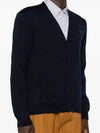 Maison Kitsune Bold Fox Head Patch Men s Wool Cardigan MM00509 P476 - POLO RALPH LAUREN - BALAAN 3