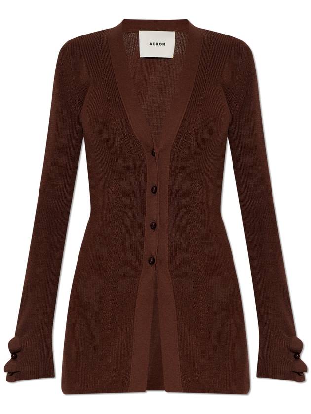 Aeron Cardigan Baxter, Women's, Brown - AERON - BALAAN 1