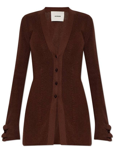 Aeron Cardigan Baxter, Women's, Brown - AERON - BALAAN 1