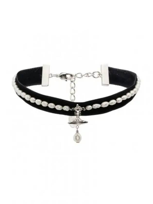 Alexa Choker Necklace Black - VIVIENNE WESTWOOD - BALAAN 2