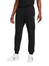 Court Heritage French Terry Tennis Pants Track Pants Black - NIKE - BALAAN 2