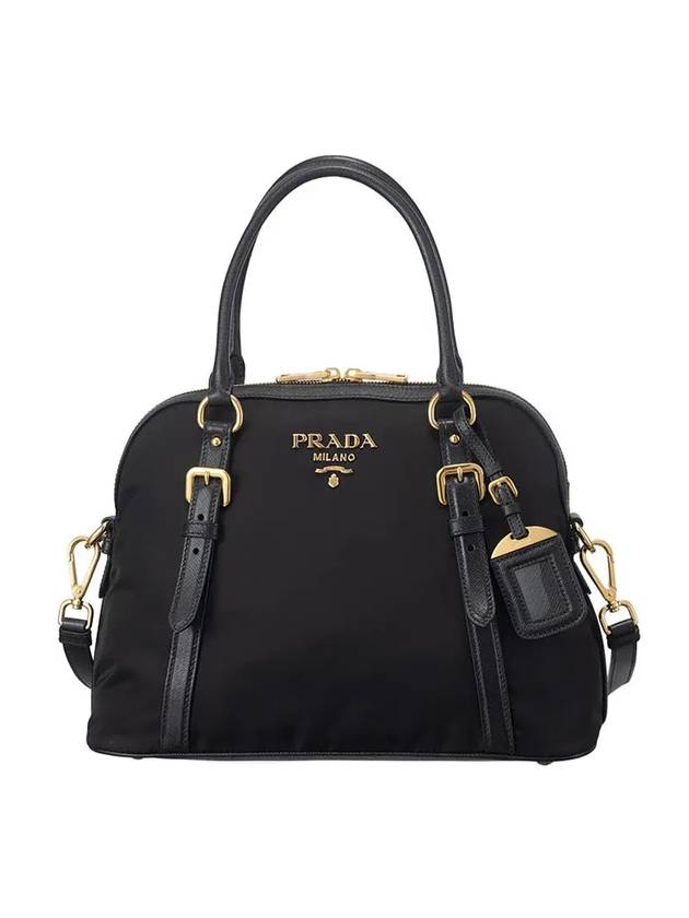 Pocono Saffiano Tote Bag Black - PRADA - BALAAN.