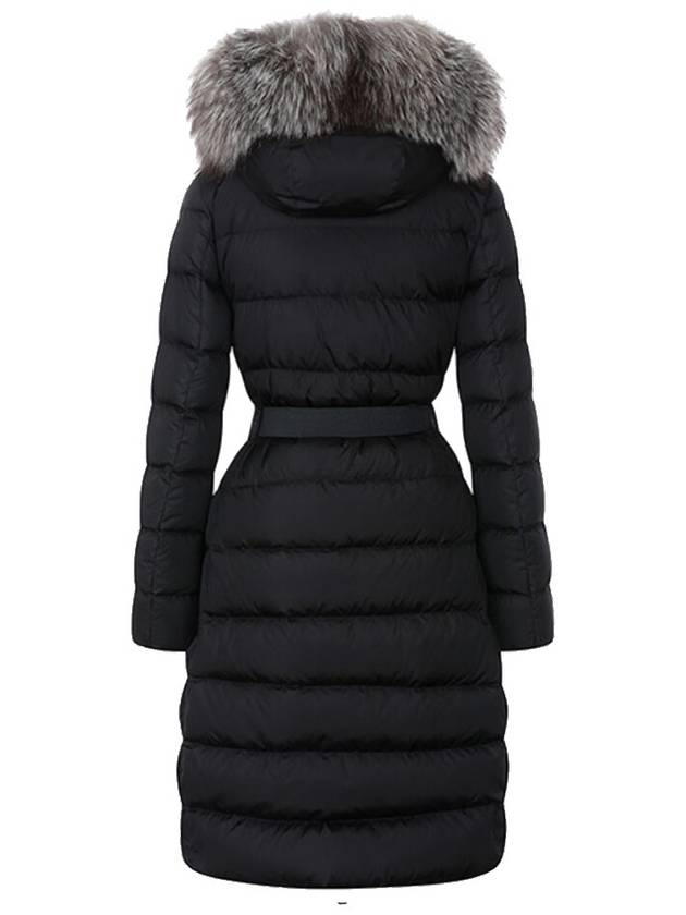 Women's Khloe Fox Fur Padding Black - MONCLER - BALAAN 3