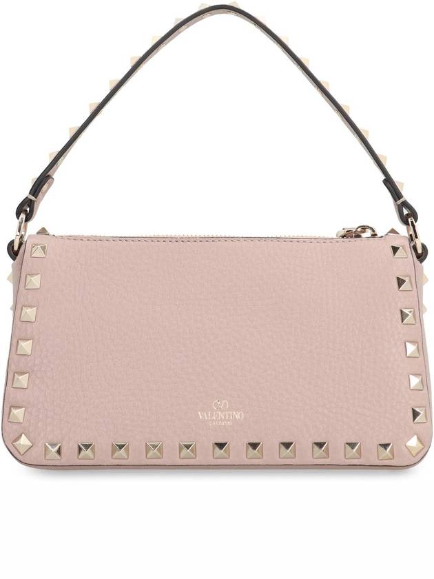 Valentino Garavani Valentino Garavani - Rockstud Leather Crossbody Bag - VALENTINO - BALAAN 4