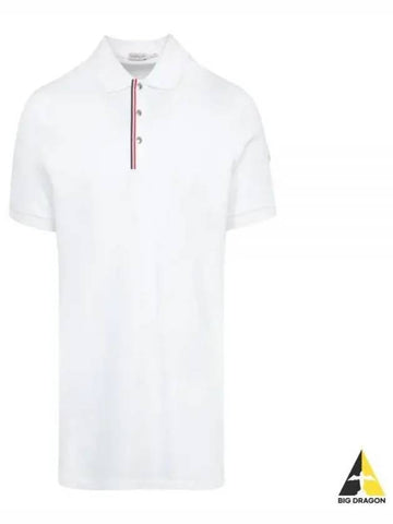 8A00022 899P0 002 Logo Patch Polo Shirt - MONCLER - BALAAN 1