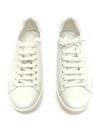 Interlocking GG Silver Tab Low Top Sneakers White - GUCCI - BALAAN 4