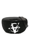 Motif Print Belt Bag Black - VETEMENTS - BALAAN 1