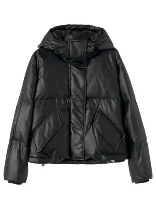 MM6 Fox Leather Jacket Black Rider - MAISON MARGIELA - BALAAN 1