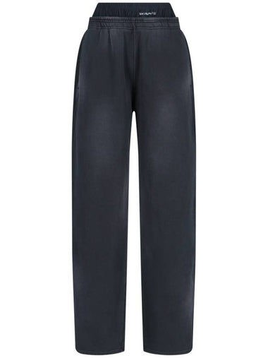 Alexander Wang Trousers Black - ALEXANDER WANG - BALAAN 1