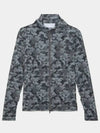 Icon Camo Print Full Hoodie Jacket Charcoal Heather Grey - G/FORE - BALAAN 2