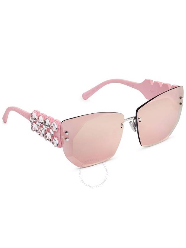 Philipp Plein Statement Pink Geometric Ladies Sunglasses 000-WES0084-PTE003N-IUZG - PHILIPP PLEIN - BALAAN 3