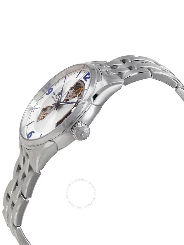 Jazzmaster Open Heart 42mm Stainless Steel Watch Silver - HAMILTON - BALAAN 3