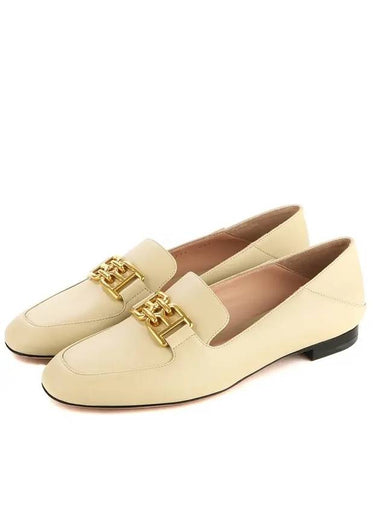 WoMen's Ellah Loafers Beige - BALLY - BALAAN 1