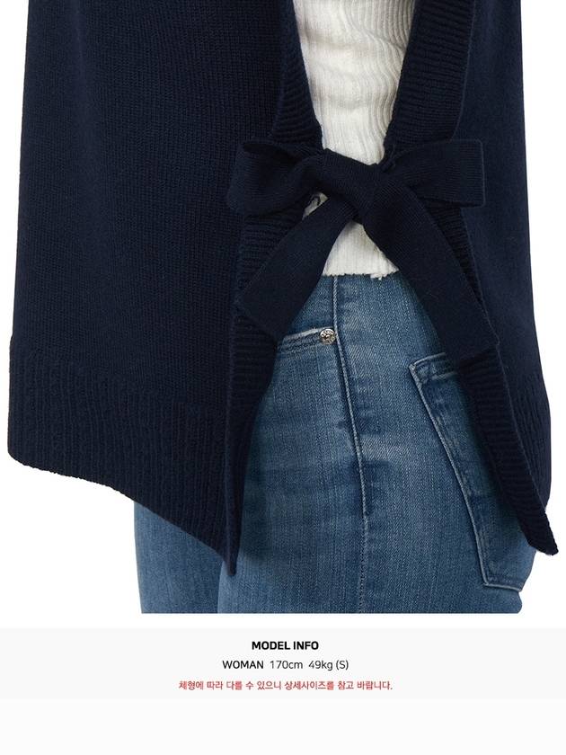 Margot Knitted Vest Dark Navy - A.P.C. - BALAAN 7