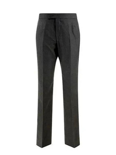 Super 120S Twill Classic Backstrap Trouser Pants Dark Grey - THOM BROWNE - BALAAN 2