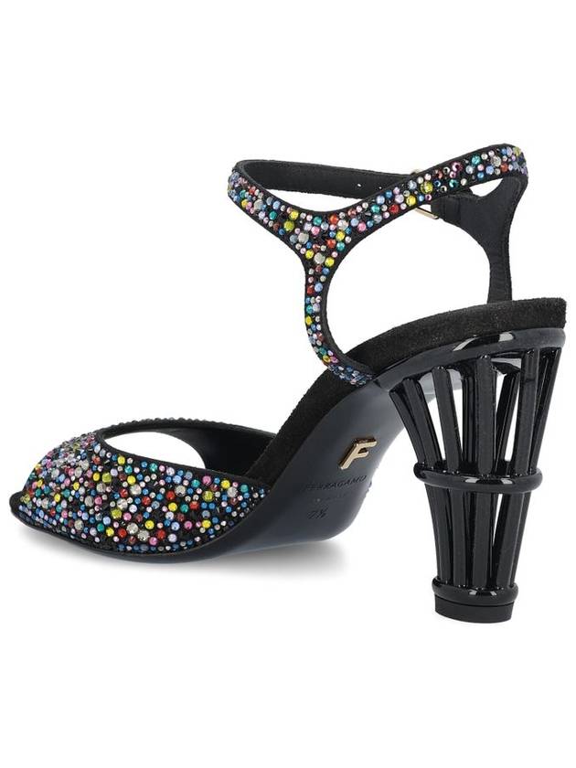 Salvatore Ferragamo Sandals Black - SALVATORE FERRAGAMO - BALAAN 3