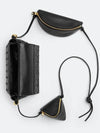 Pouch On Strap Cross Bag Black - BOTTEGA VENETA - BALAAN 4