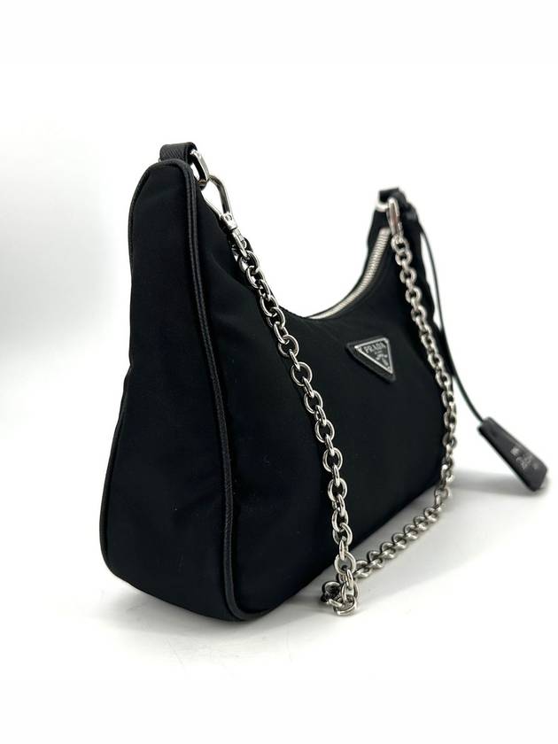 Black Tesuto Re Edition Multi Hobo Bag 1BH204 - PRADA - BALAAN 3