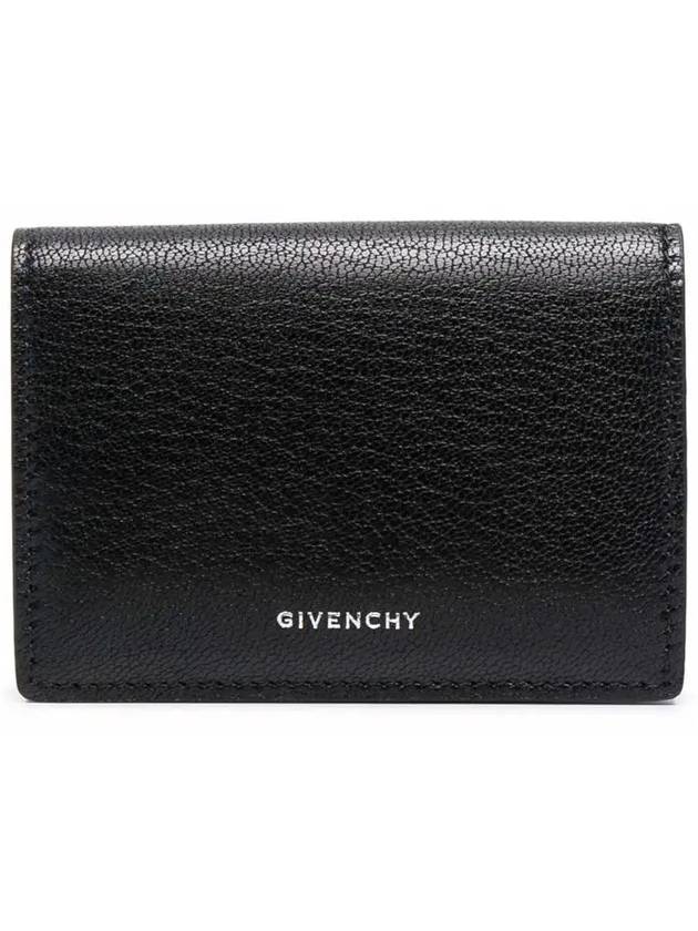 Edge Compact Half Wallet Black - GIVENCHY - BALAAN 3