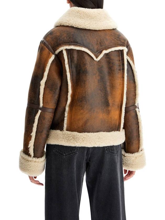 lessie faux shearling jacket - STAND STUDIO - BALAAN 3