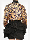 leopard print bomber jacket - DSQUARED2 - BALAAN 2