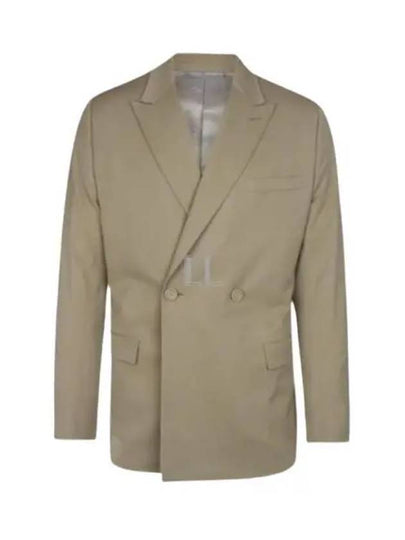 Double Breasted Wool Jacket Beige - DIOR - BALAAN 2