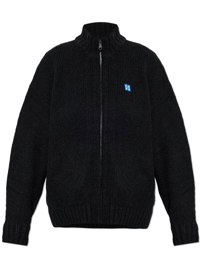 TRS tag knit zip up jacket black - ADER ERROR - BALAAN 2