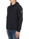 Signature Logo Patch Hoodie Navy - STONE ISLAND - BALAAN 3