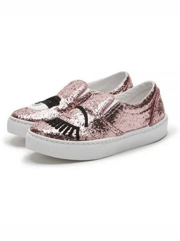 Women s Wink Glitter Pink Slip On CF650 1156305 - CHIARA FERRAGNI - BALAAN 1