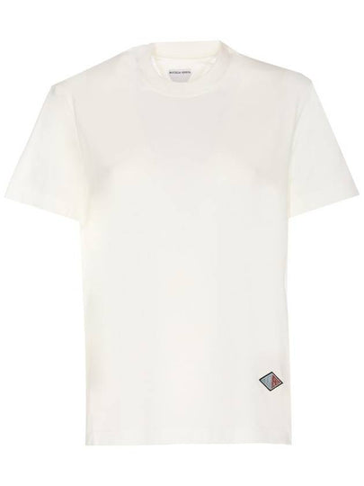 Cotton Short Sleeve T-Shirt White - BOTTEGA VENETA - BALAAN 2