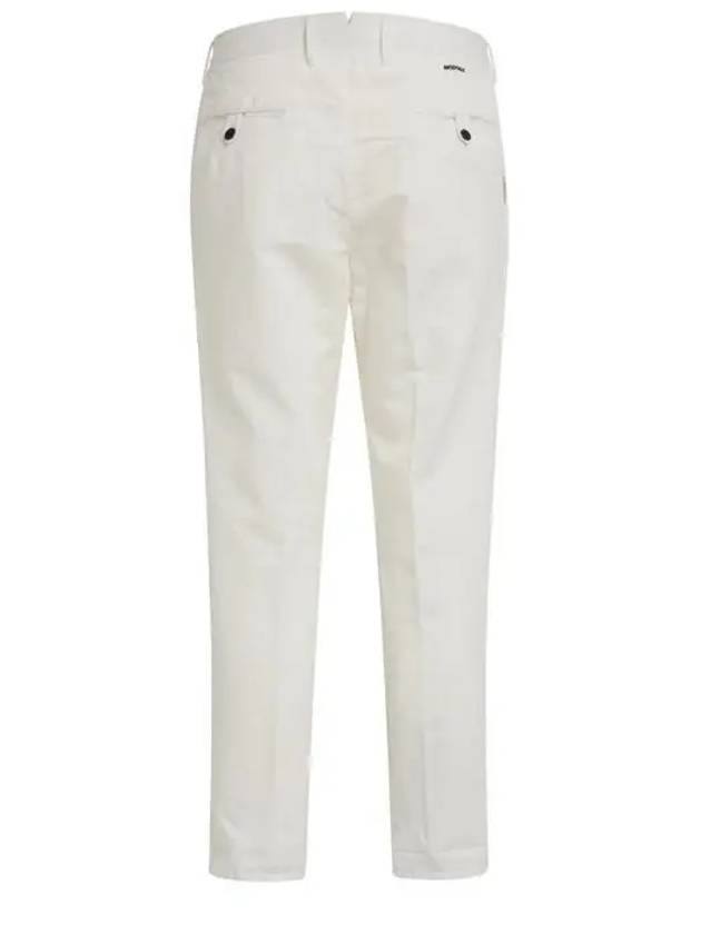 Linen Tapered Pants White - INCOTEX - BALAAN 5