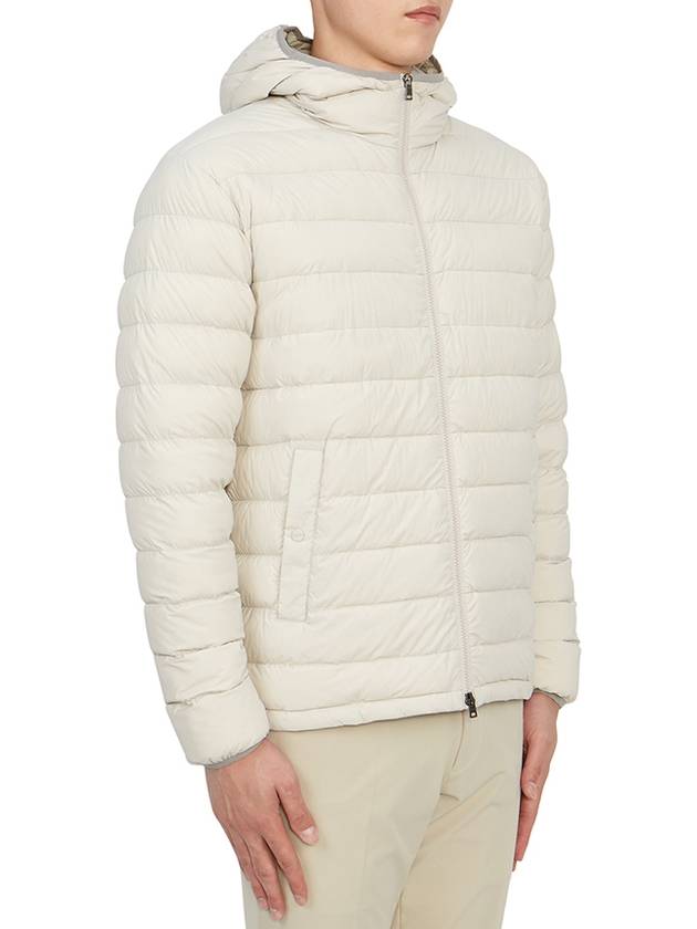 Down Hooded Padding Ivory - HERNO - BALAAN 5