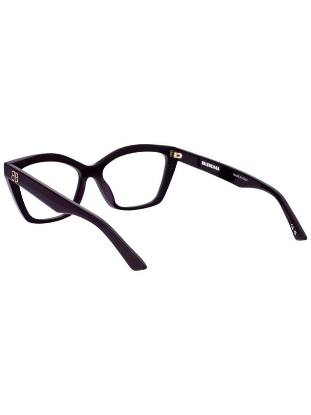 glasses BB0342O 007 violet - BALENCIAGA - BALAAN 5