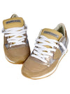 Tropez Height Insole Leather Low Top Sneakers Beige - PHILIPPE MODEL - BALAAN 3