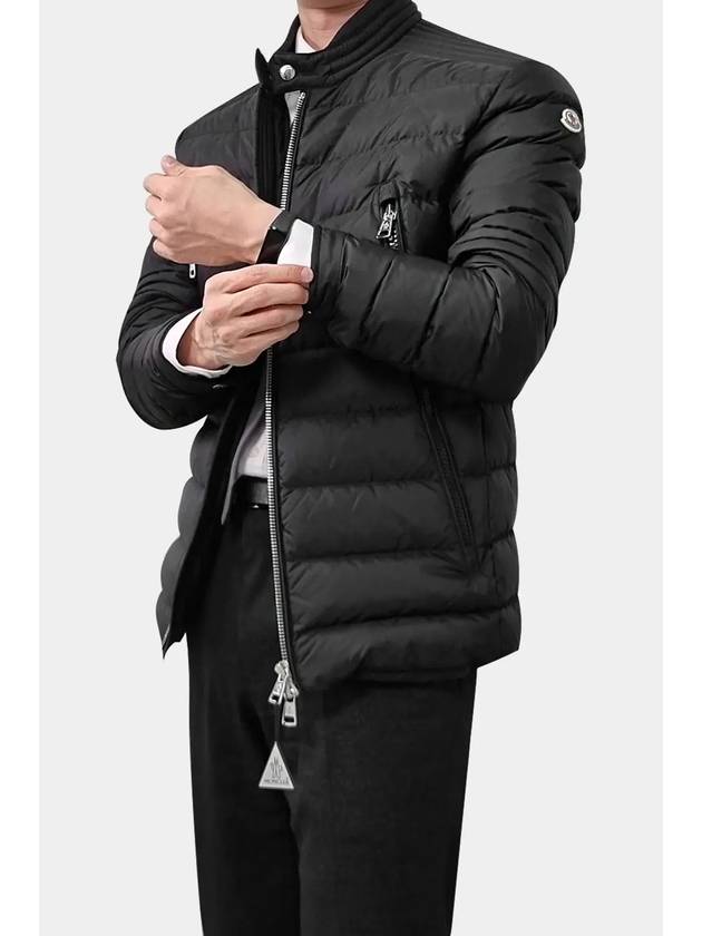 Amiot Short Down Padded Jacket Black - MONCLER - BALAAN 10