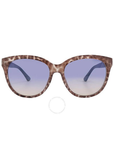 Guess Blue Gradient Oval Ladies Sunglasses GU7850 92W 56 - GUESS - BALAAN 1