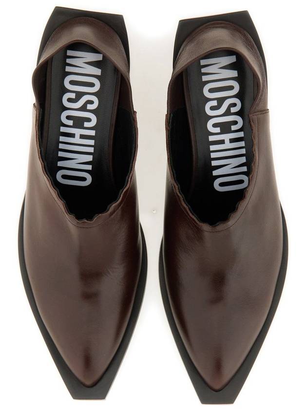 Moschino Shootie Cuban Heel - MOSCHINO - BALAAN 5