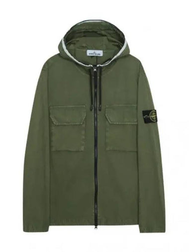 pocket hooded overshirt - STONE ISLAND - BALAAN 1