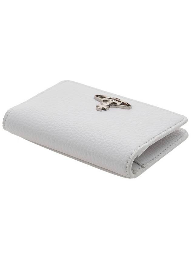 ORB Logo Card Wallet White - VIVIENNE WESTWOOD - BALAAN 5